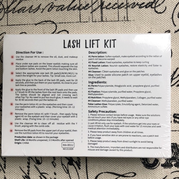 NIB Iconsign Lash Lift - Eyelash Perming Kit - Picture 2 of 6